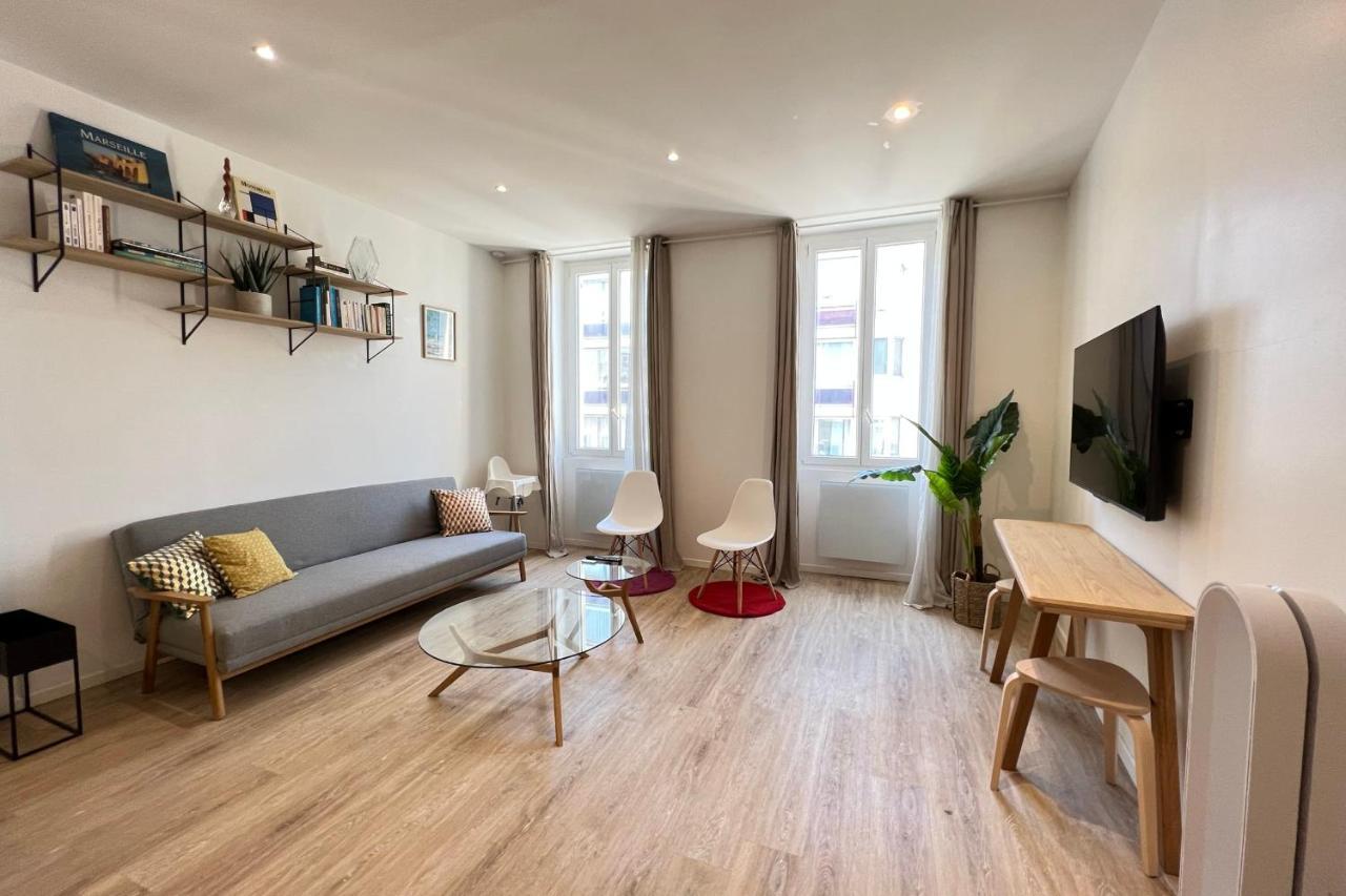 La Perle D'Endoume Wifi - Netflix Appartement Marseilles Buitenkant foto