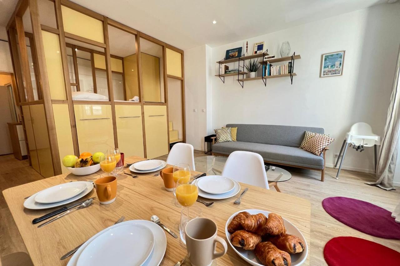 La Perle D'Endoume Wifi - Netflix Appartement Marseilles Buitenkant foto