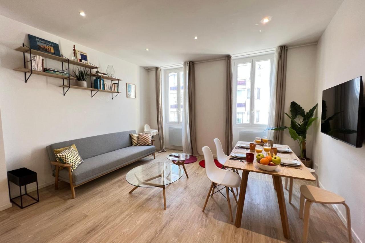 La Perle D'Endoume Wifi - Netflix Appartement Marseilles Buitenkant foto